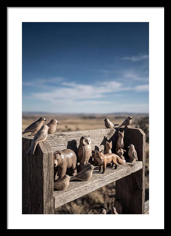 Hand Carved Wooden Animal Figures