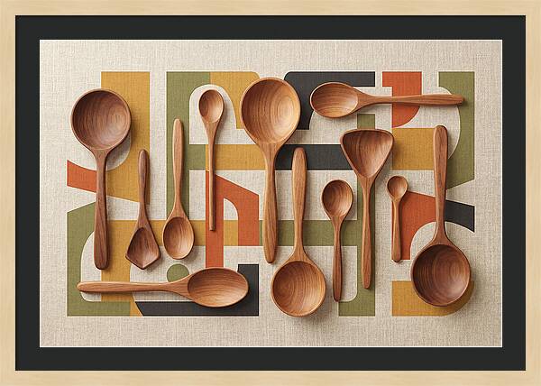 Hand Carved Wooden Spoons Collection