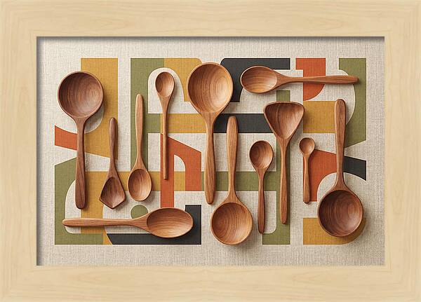 Hand Carved Wooden Spoons Collection