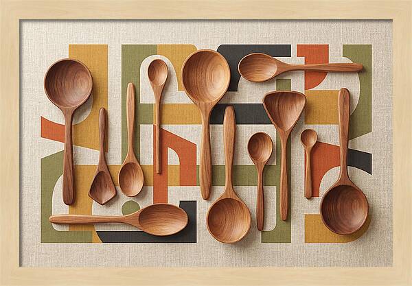 Hand Carved Wooden Spoons Collection
