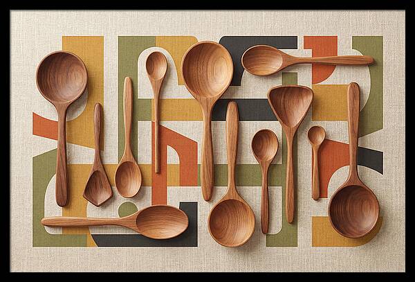 Hand Carved Wooden Spoons Collection
