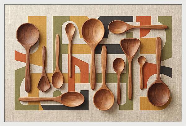 Hand Carved Wooden Spoons Collection