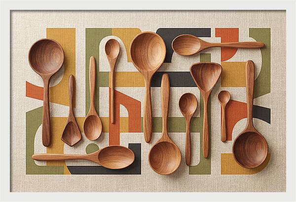 Hand Carved Wooden Spoons Collection