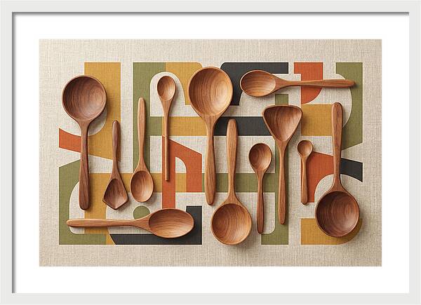 Hand Carved Wooden Spoons Collection