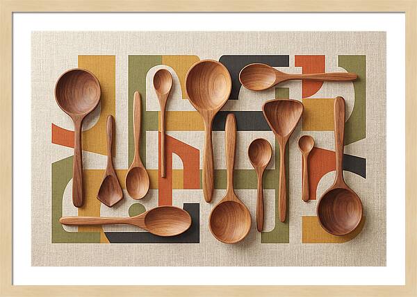 Hand Carved Wooden Spoons Collection