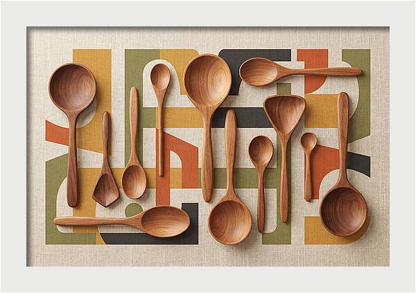 Hand Carved Wooden Spoons Collection