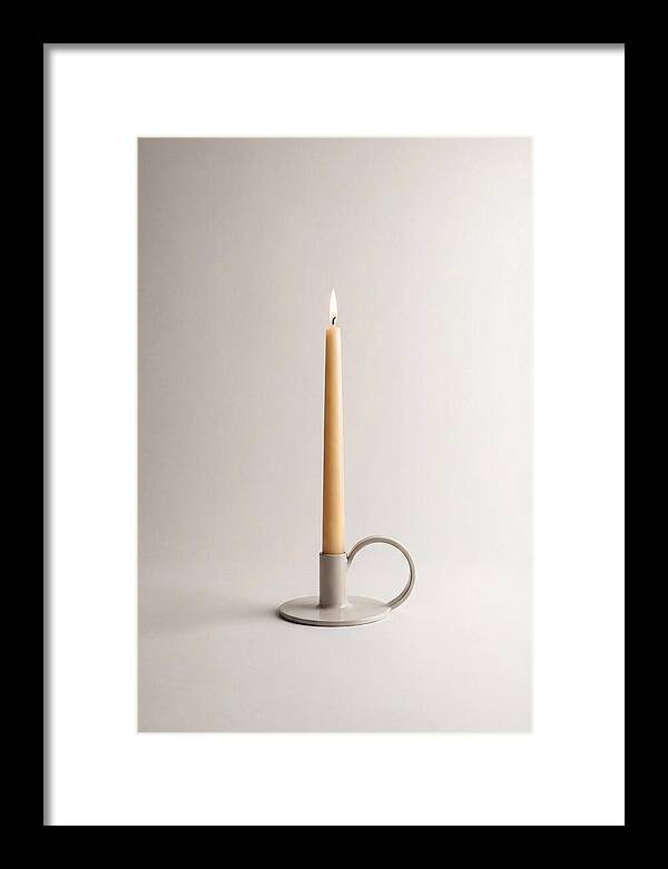 Hand Forged Iron Candle Holder