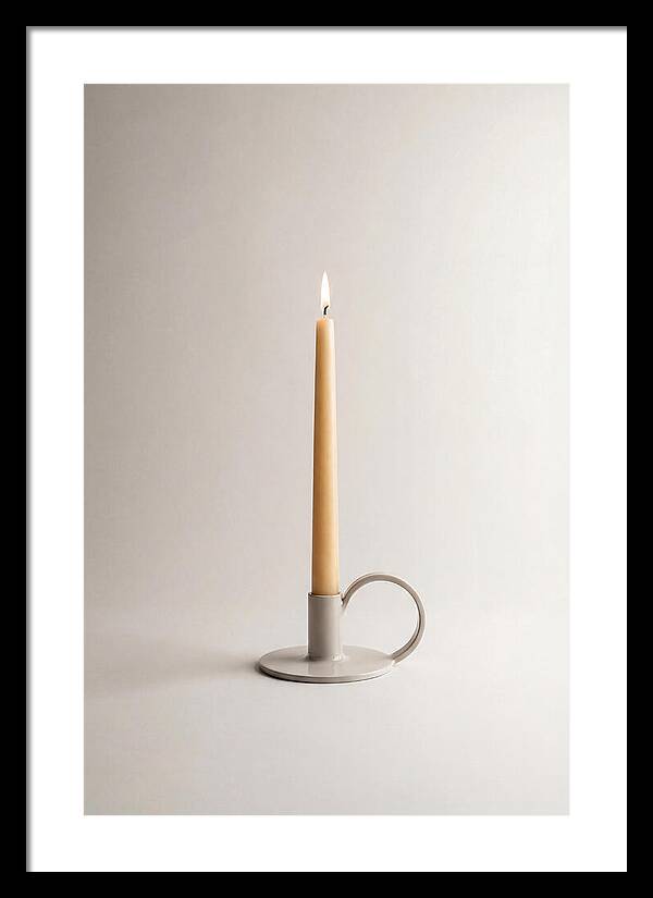 Hand Forged Iron Candle Holder