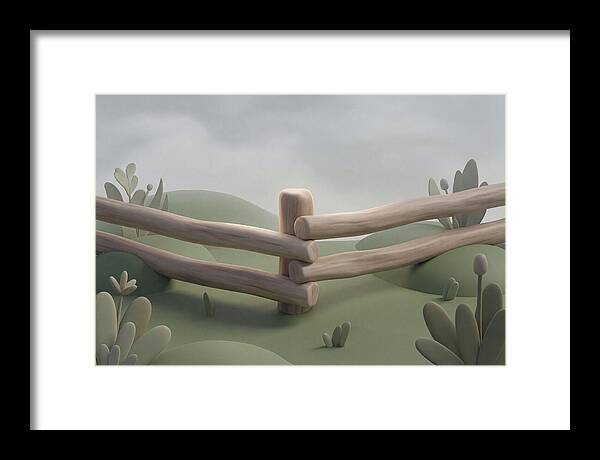 Hand Hewn Log Fence Corner Joint