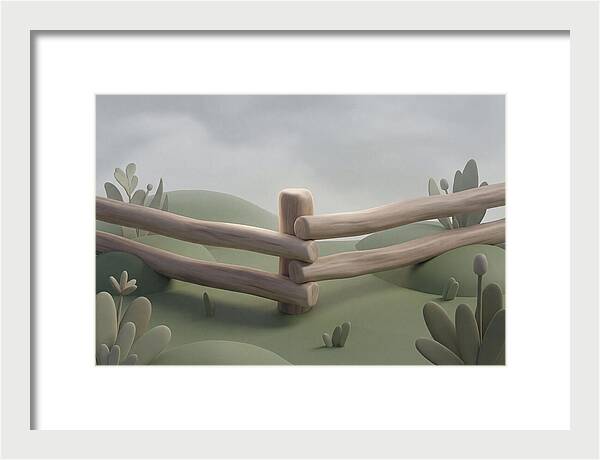 Hand Hewn Log Fence Corner Joint