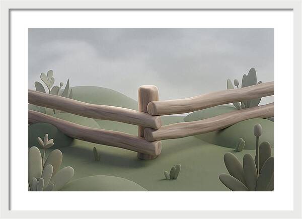 Hand Hewn Log Fence Corner Joint