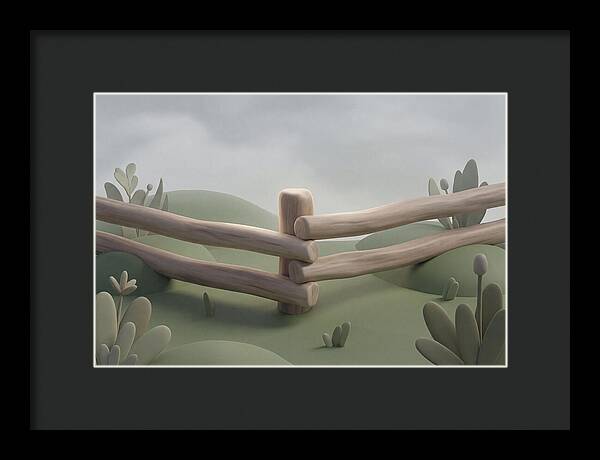 Hand Hewn Log Fence Corner Joint