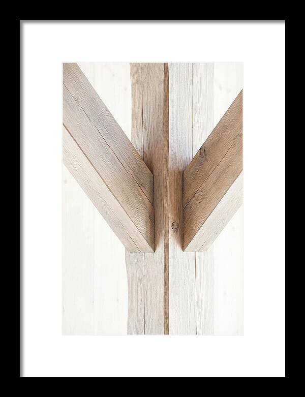 Hand Hewn Timber Frame Joint