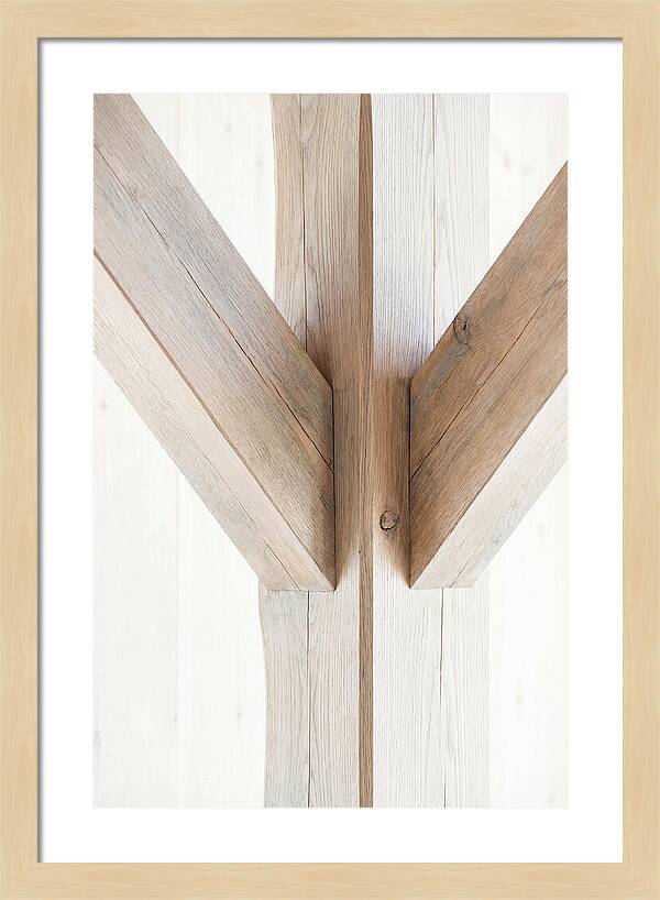 Hand Hewn Timber Frame Joint