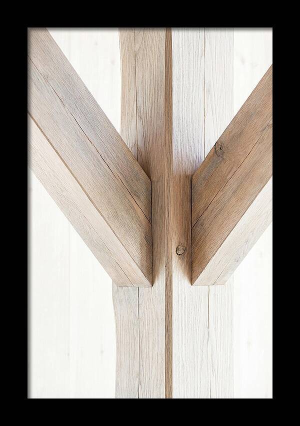 Hand Hewn Timber Frame Joint