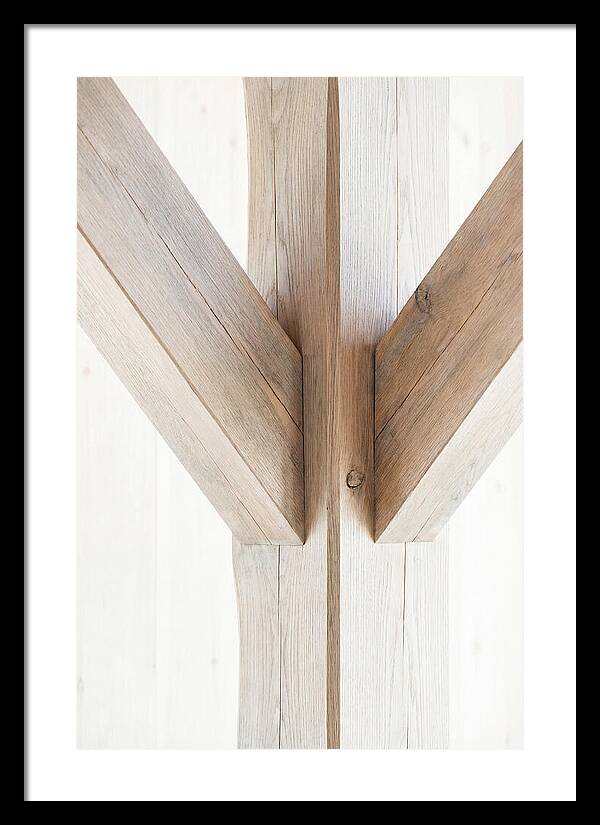 Hand Hewn Timber Frame Joint