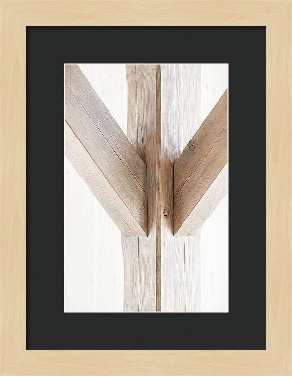 Hand Hewn Timber Frame Joint