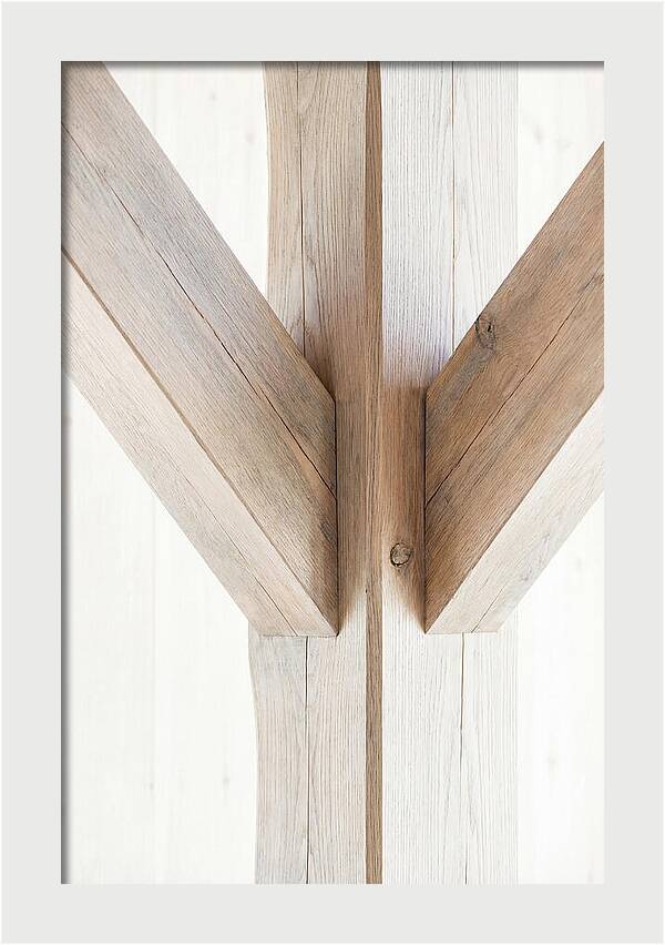 Hand Hewn Timber Frame Joint