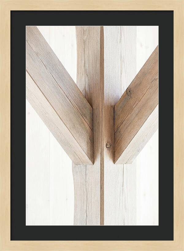 Hand Hewn Timber Frame Joint