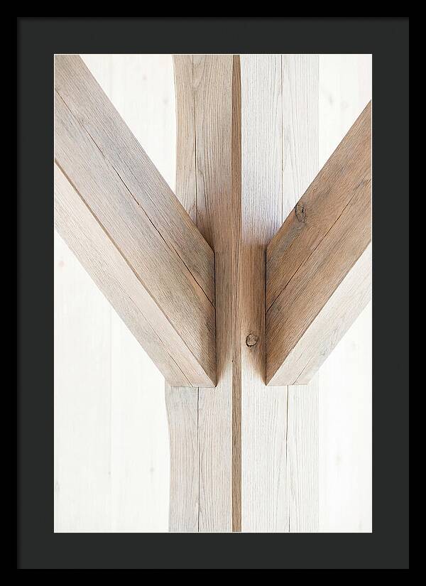 Hand Hewn Timber Frame Joint