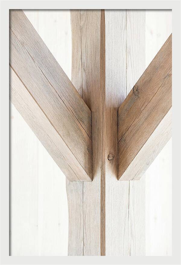 Hand Hewn Timber Frame Joint