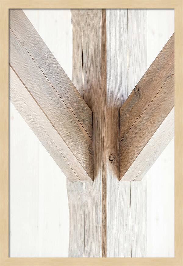 Hand Hewn Timber Frame Joint