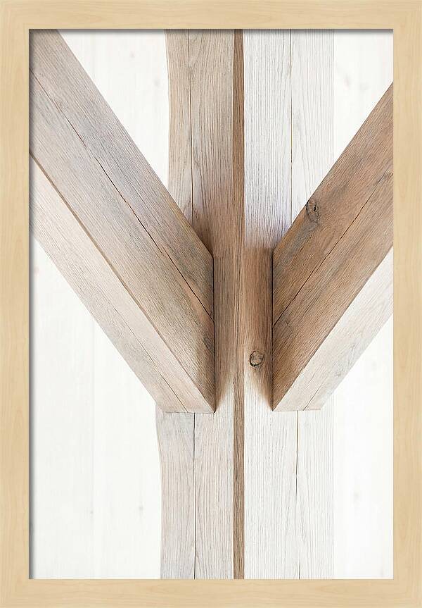 Hand Hewn Timber Frame Joint