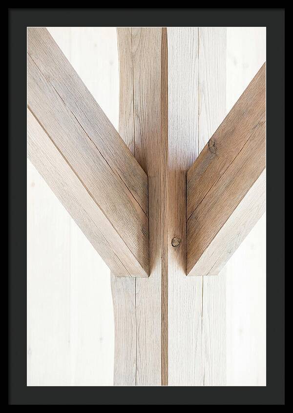 Hand Hewn Timber Frame Joint
