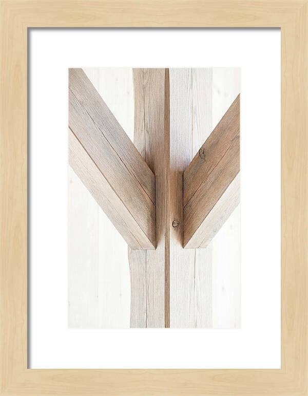 Hand Hewn Timber Frame Joint