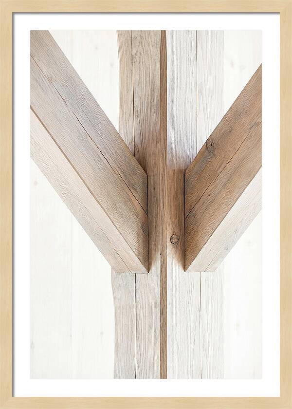 Hand Hewn Timber Frame Joint