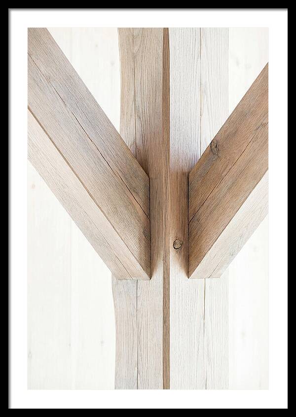 Hand Hewn Timber Frame Joint