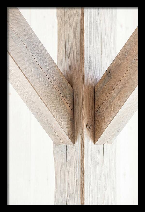 Hand Hewn Timber Frame Joint