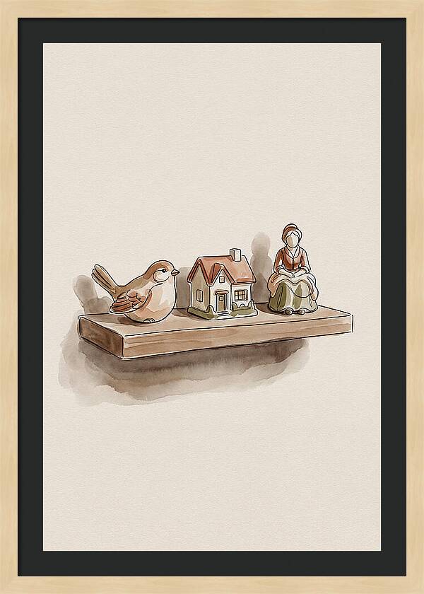 Hand Painted Porcelain Figurines