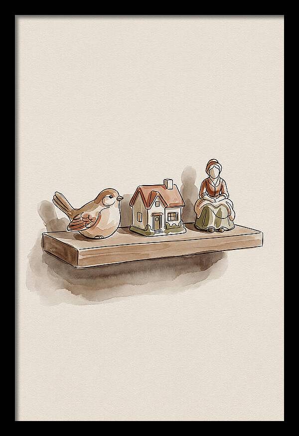 Hand Painted Porcelain Figurines