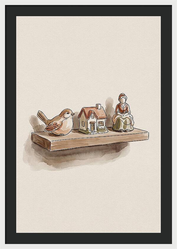 Hand Painted Porcelain Figurines