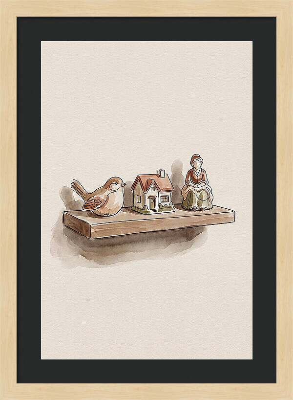 Hand Painted Porcelain Figurines