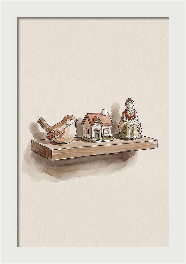 Hand Painted Porcelain Figurines