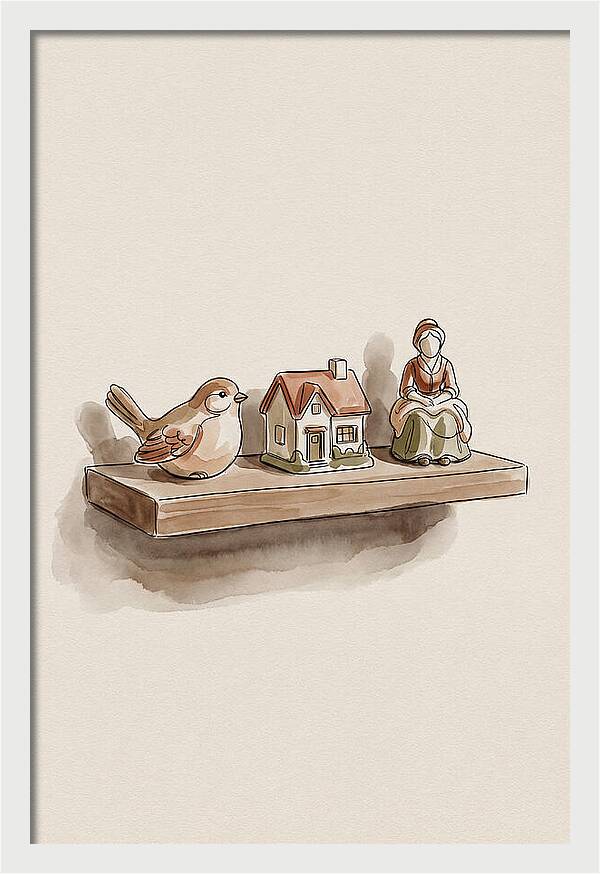 Hand Painted Porcelain Figurines