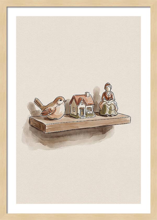 Hand Painted Porcelain Figurines