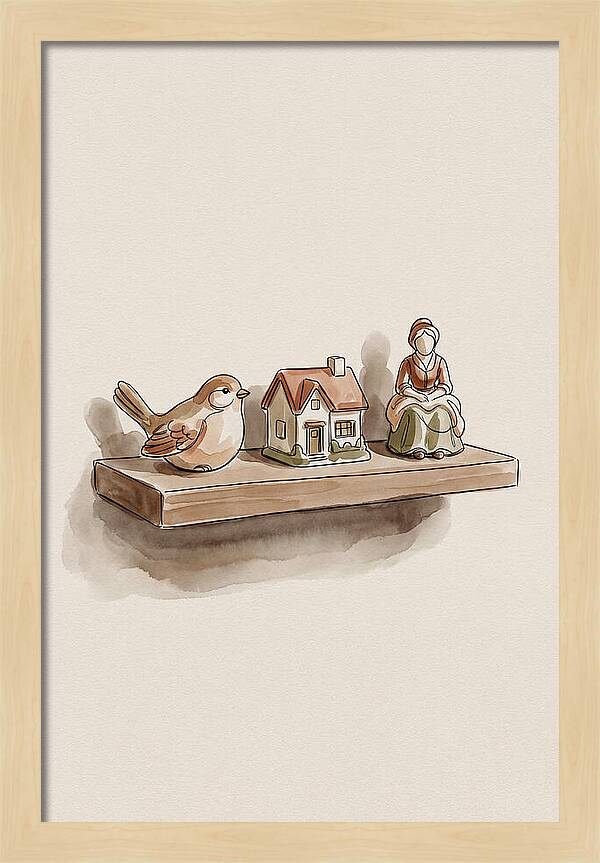 Hand Painted Porcelain Figurines