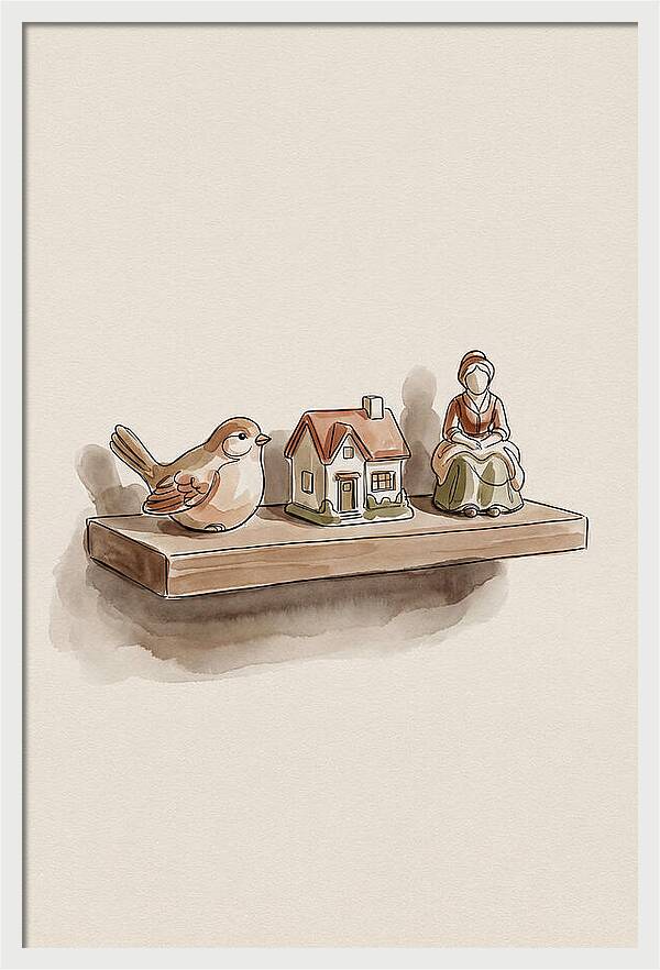 Hand Painted Porcelain Figurines