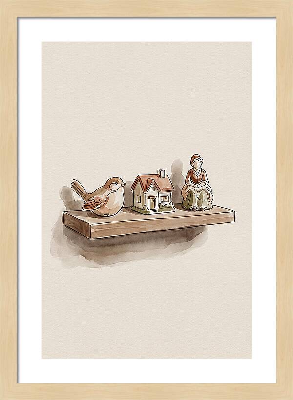 Hand Painted Porcelain Figurines