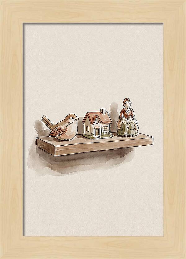 Hand Painted Porcelain Figurines