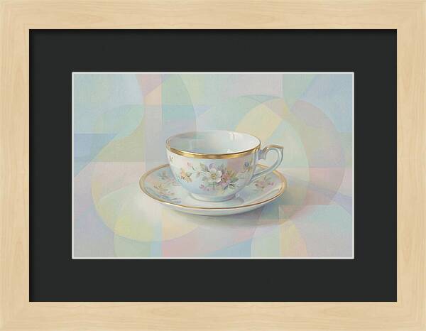Hand Painted Porcelain Tea Cup