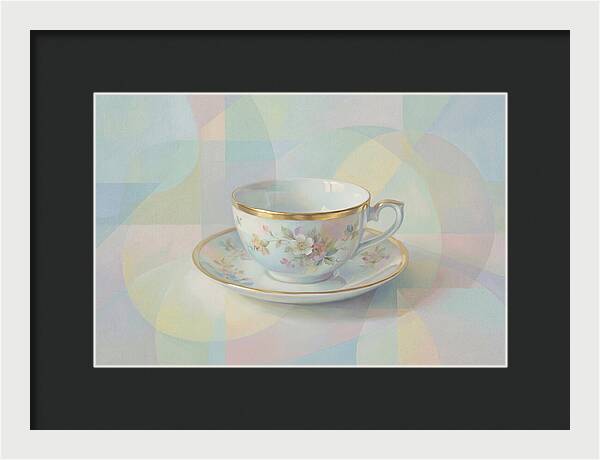 Hand Painted Porcelain Tea Cup