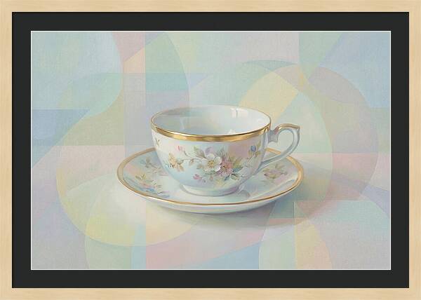 Hand Painted Porcelain Tea Cup