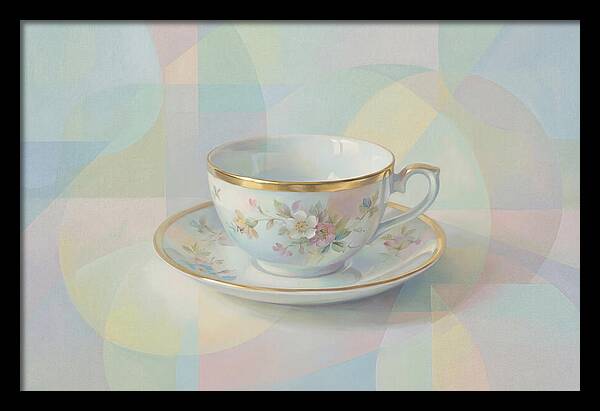 Hand Painted Porcelain Tea Cup