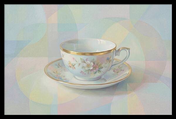 Hand Painted Porcelain Tea Cup