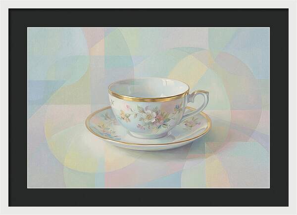 Hand Painted Porcelain Tea Cup