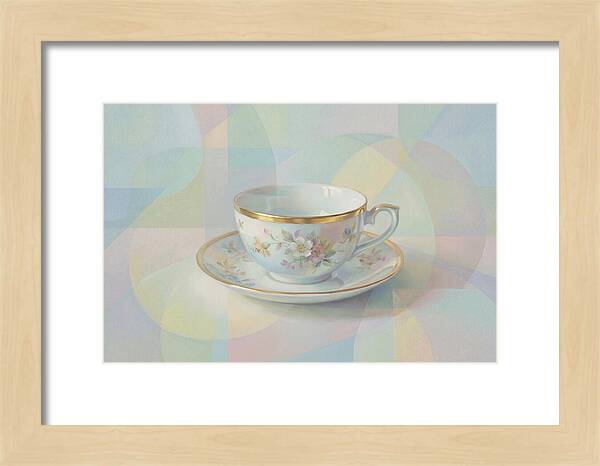 Hand Painted Porcelain Tea Cup